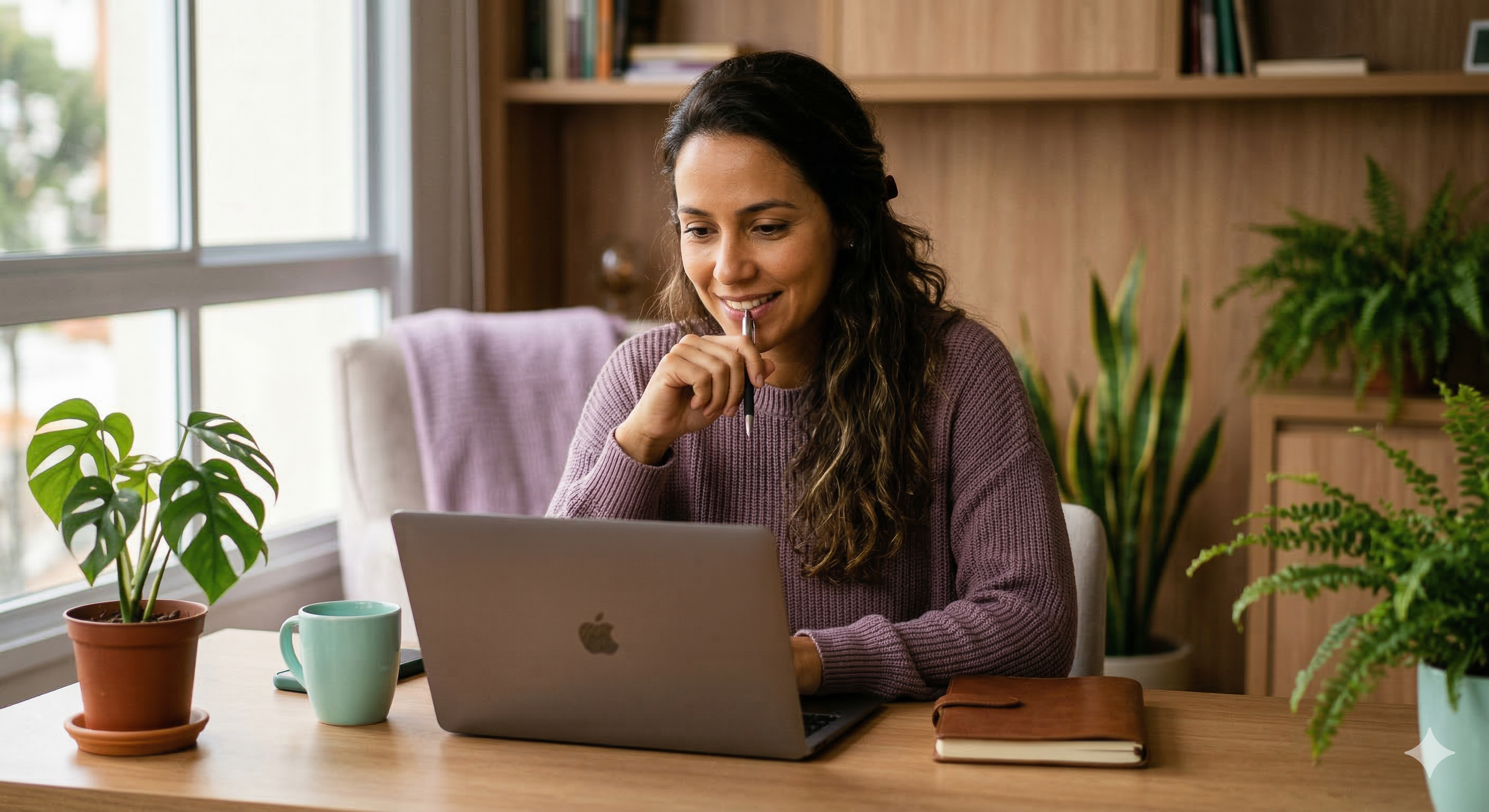 Atendente Clubfix em escritório oferecendo suporte humano